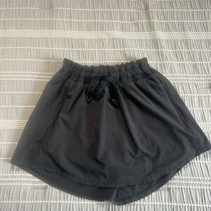 all in motion Black Women’s Athletic Skort with Drawstring